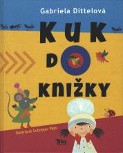 Kuk do knižky A little girl in a coat and winter hat with a broom as big as her head puts her hands on her face with amazement. How colourful and beautiful our world is! Next to her are scared ladybug and kind- hearted mouse in winter attire. A bird is greeting a gossipy lizard; curious ants march over their heads.